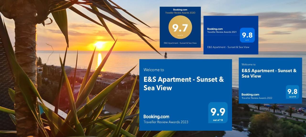E&S Apartment - Sunset&Sea View Batumi Exterior foto